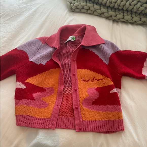 Colorful cardigan by House of Sunny - Picture 1 of 4